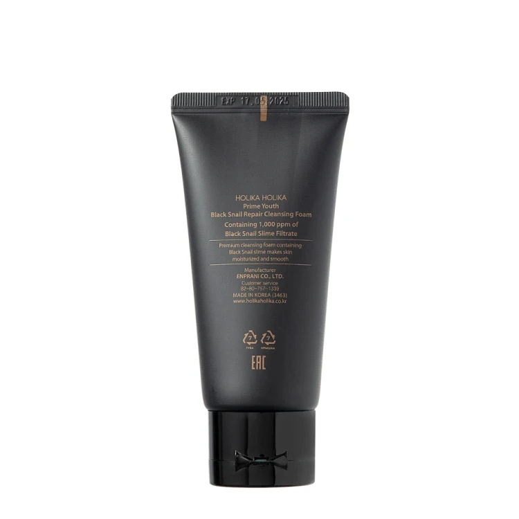 Пенка очищающая для лица с экстрактом улитки / Prime Youth Black Snail Repair Cleansing Foam 50 мл