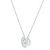 Swarovski 5279425 SPARKLING DC: ожерелье CZFU/CRY/RHS