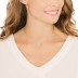 Swarovski 5279425 SPARKLING DC: ожерелье CZFU/CRY/RHS