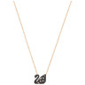 Swarovski 5281275 FACET SWAN: ожерелье JET/CRY/MIX