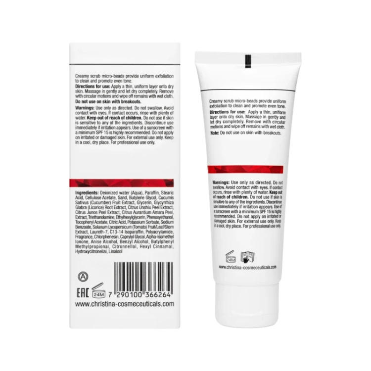 Скраб-эксфолиатор выравнивающий / Scrub & Smooth Exfoliator Comodex 75 мл