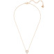 Swarovski 5284188 SPARKLING DC: ожерелье HRT CZWH/CRY/ROS