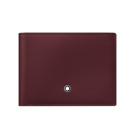 00114543 MST WALLET 6CC BURGUNDY MONTBLANC