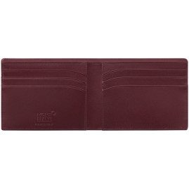 00114543 MST WALLET 6CC BURGUNDY MONTBLANC