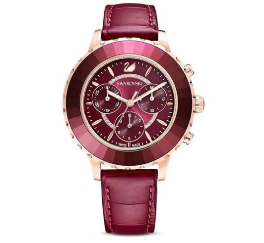 Swarovski 5547642 OCTEA LUX CHRONO: часы ж. LS BUR/BUR/PRO