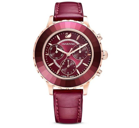Swarovski 5547642 OCTEA LUX CHRONO: часы ж. LS BUR/BUR/PRO