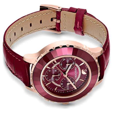 Swarovski 5547642 OCTEA LUX CHRONO: часы ж. LS BUR/BUR/PRO