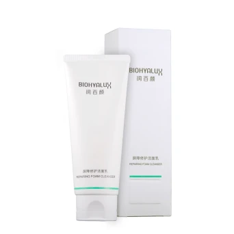 Пенка очищающая с восстанавливающим эффектом / Biohyalux Repairing Foam Cleanser 100 гр