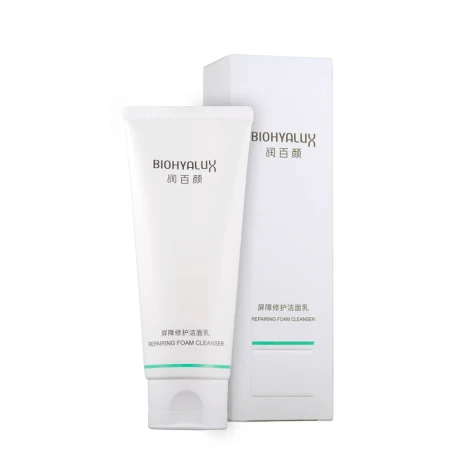 Пенка очищающая с восстанавливающим эффектом / Biohyalux Repairing Foam Cleanser 100 гр