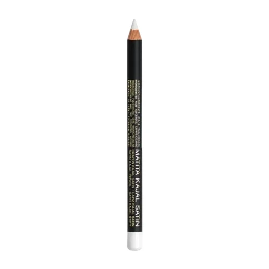 Карандаш-кайал атласный, белый / KAJAL SATIN PENCIL WHITE 1,14 гр