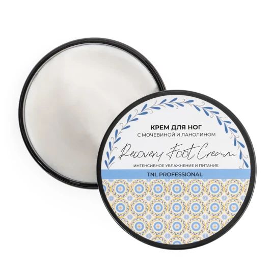 Крем для ног интенсивное увлажнение и питание с мочевиной и ланолином / TNL Recovery Foot Cream 200 мл