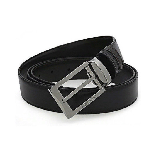 00105080 Belt Ellip Rut Shi Pin ReversCalfBb30 MONTBLANC