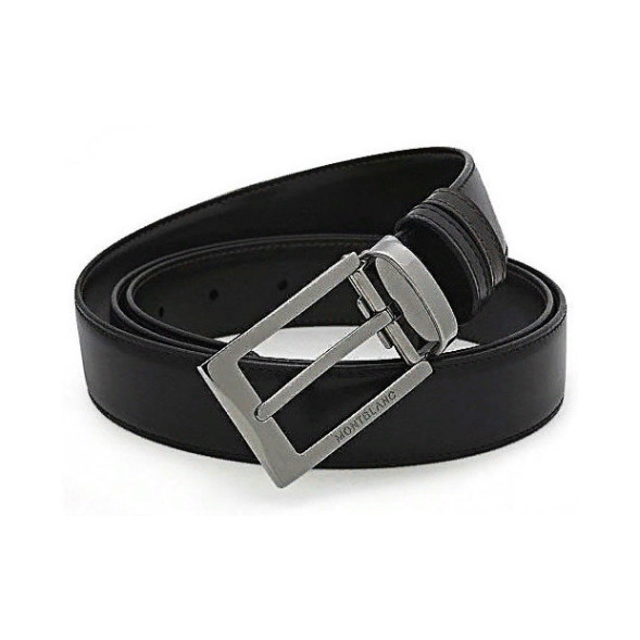 00105080 Belt Ellip Rut Shi Pin ReversCalfBb30 MONTBLANC