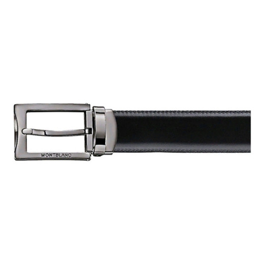 00105080 Belt Ellip Rut Shi Pin ReversCalfBb30 MONTBLANC