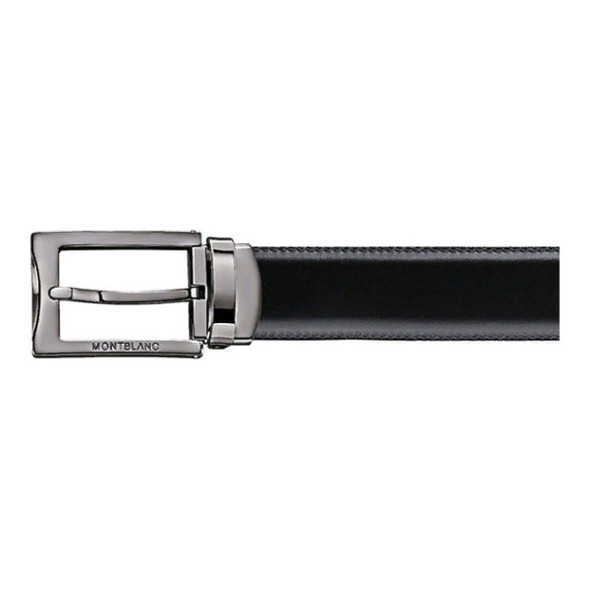 00105080 Belt Ellip Rut Shi Pin ReversCalfBb30 MONTBLANC