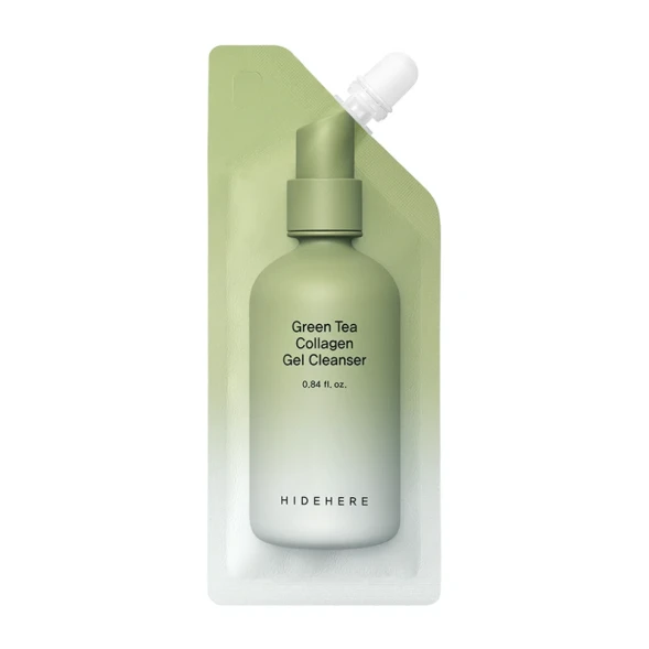 Гель очищающий с зеленым чаем и коллагеном / Green Tea Collagen Gel Cleanser 25 мл