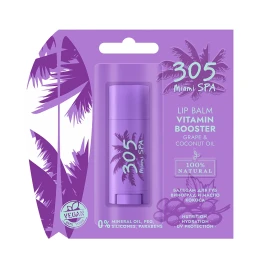 Бальзам для губ Виноград и масло кокоса / LIP BALM VITAMIN BOOSTER GRAPE &amp; COCONUT OIL 4,8 гр