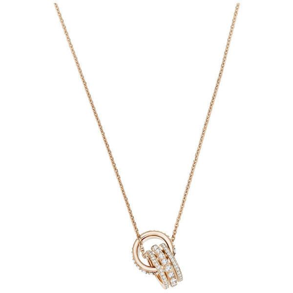 Swarovski 5419853 FURTHER: кулон DOUBLE CZWH/CRY/ROS