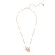 Swarovski 5419853 FURTHER: кулон DOUBLE CZWH/CRY/ROS