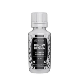 Раствор солевой для очищения ресниц и бровей / SEXY BROW HENNA 30 мл