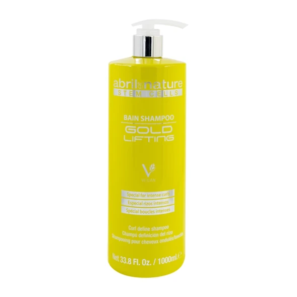 Шампунь для вьющихся волос / Bain Shampoo Gold Lifting 1000 мл