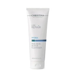 Гель активный очищающий с AHA-BHA кислотами / Line Repair Hydra Aha-Bha Active Cleanser 250 мл
