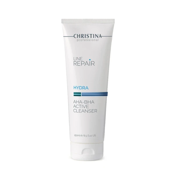 Гель активный очищающий с AHA-BHA кислотами / Line Repair Hydra Aha-Bha Active Cleanser 250 мл