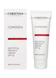 Крем матирующий защитный SPF 15 / Mattify &amp; Protect Cream Comodex 75 мл