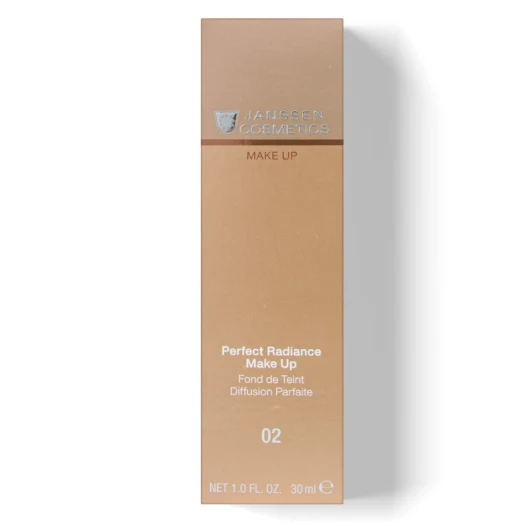 Крем тональный стойкий с UV-защитой SPF 15 для всех типов кожи, тон 02 олива / Perfect Radiance Make-up 30 мл