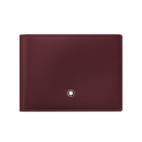 00114543 MST WALLET 6CC BURGUNDY MONTBLANC