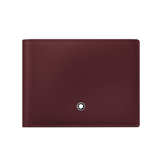 00114543 MST WALLET 6CC BURGUNDY MONTBLANC