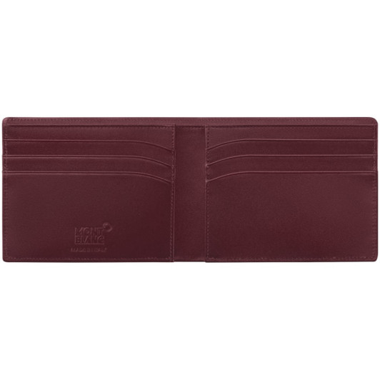 00114543 MST WALLET 6CC BURGUNDY MONTBLANC