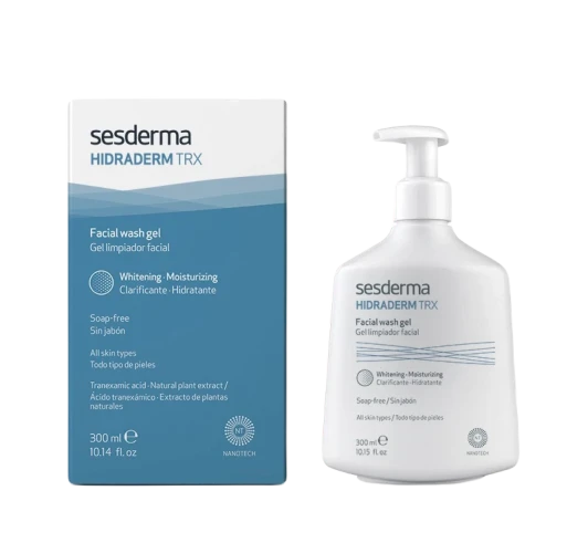 Гель очищающий увлажняющий для лица / HIDRADERM TRX Facial Wash Gel 300 мл