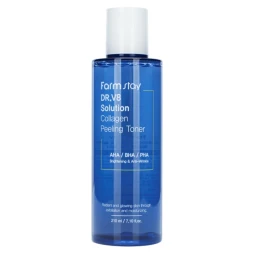 Тонер обновляющий укрепляющий с коллагеном и AHA/BHA/PHA кислотами / DR.V8 SOLUTION HYALURONIC 210 мл
