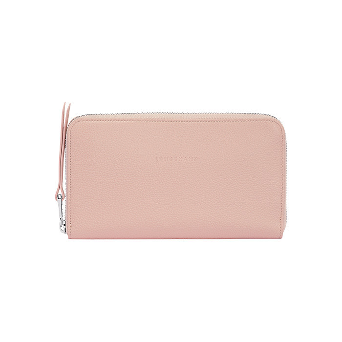 Longchamp L3504021507 Бумажник на молнии пудр роз