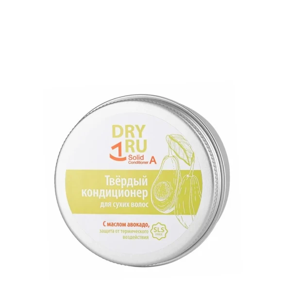 Кондиционер твердый с маслом авокадо / Dry Ru Solid Conditioner А 40 гр