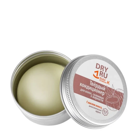 Кондиционер твердый с маслом кокоса / Dry Ru Solid Conditioner K 40 гр