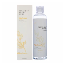 Тонер очищающий для лица с гиалуроновой кислотой / Med B Derma Shot Peeling Toner Hyaluronic 250 мл