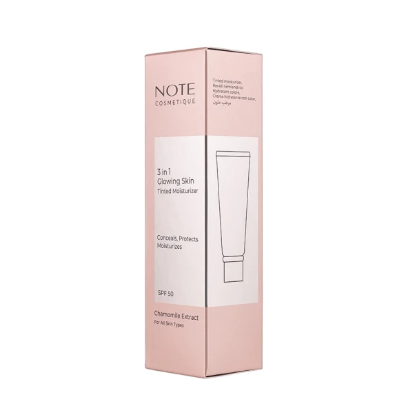 Крем увлажняющий 3в1 с тональным эффектом для сияющей кожи / 3in1 Glowing Skin Tinted Moisturizer 30 мл
