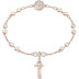 Swarovski 5437615 REMIX: подвеска ALPHABET T CRY/ROS