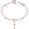 Swarovski 5437615 REMIX: подвеска ALPHABET T CRY/ROS