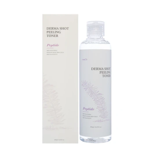 Тонер очищающий для лица с пептидами / Med B Derma Shot Peeling Toner Peptide 250 мл