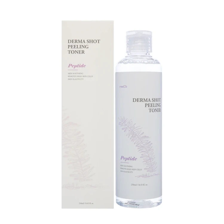 Тонер очищающий для лица с пептидами / Med B Derma Shot Peeling Toner Peptide 250 мл