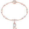 Swarovski 5437617 REMIX: подвеска ALPHABET R CRY/ROS