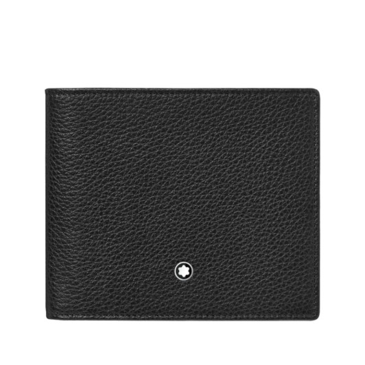 00126251 БУМАЖНИК MST SOFT GRAIN 8СС ЧЕРН MONTBLANC