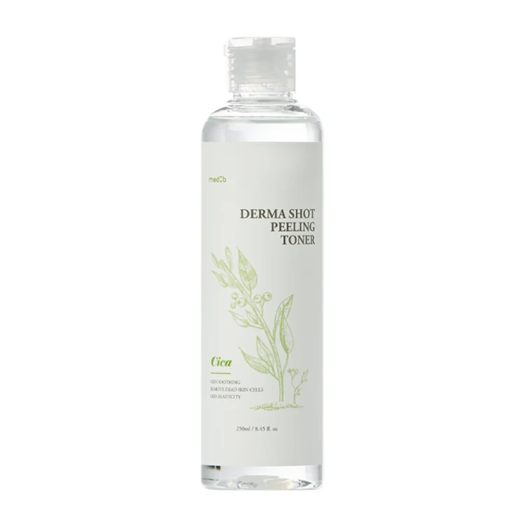 Тонер очищающий для лица с центеллой / Med B Derma Shot Peeling Toner Cica 250 мл