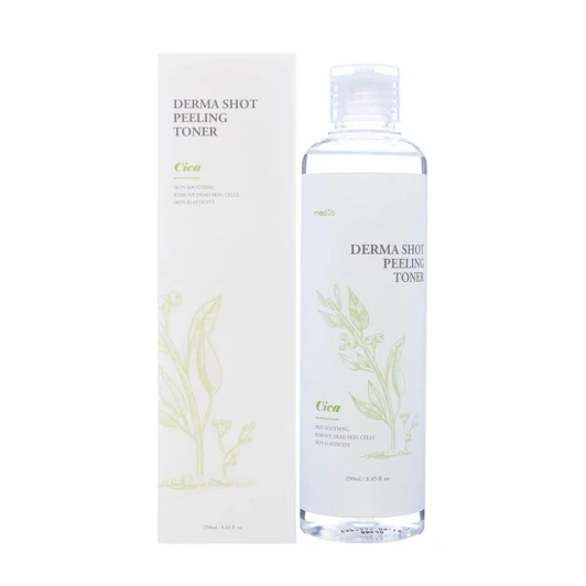 Тонер очищающий для лица с центеллой / Med B Derma Shot Peeling Toner Cica 250 мл