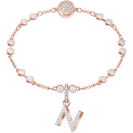 Swarovski 5437623 REMIX: подвеска ALPHABET N CRY/ROS
