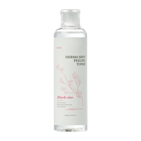 Тонер очищающий для лица с экстрактом чёрного риса / Med B Derma Shot Peeling Toner Black 250 мл