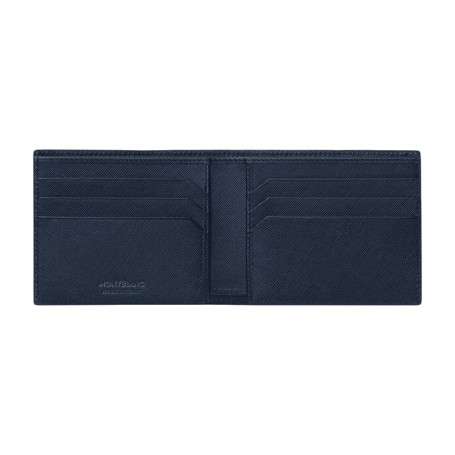 00128585 БУМАЖНИК MB SARTORIAL 6CC СИНИЙ MONTBLANC